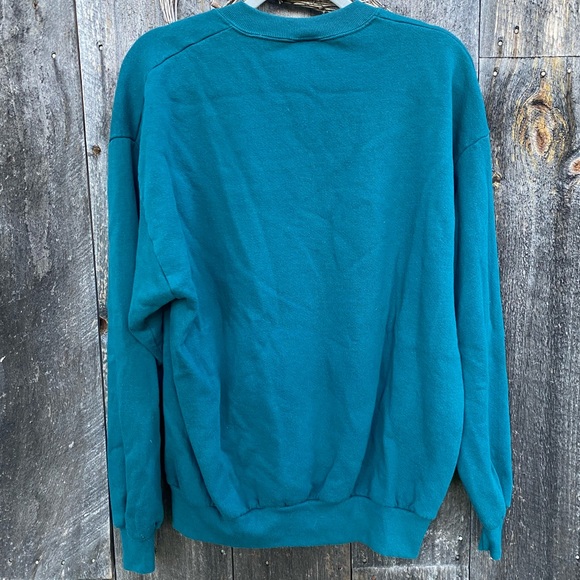Jerzees Teal sweatshirt - Picture 3 of 3